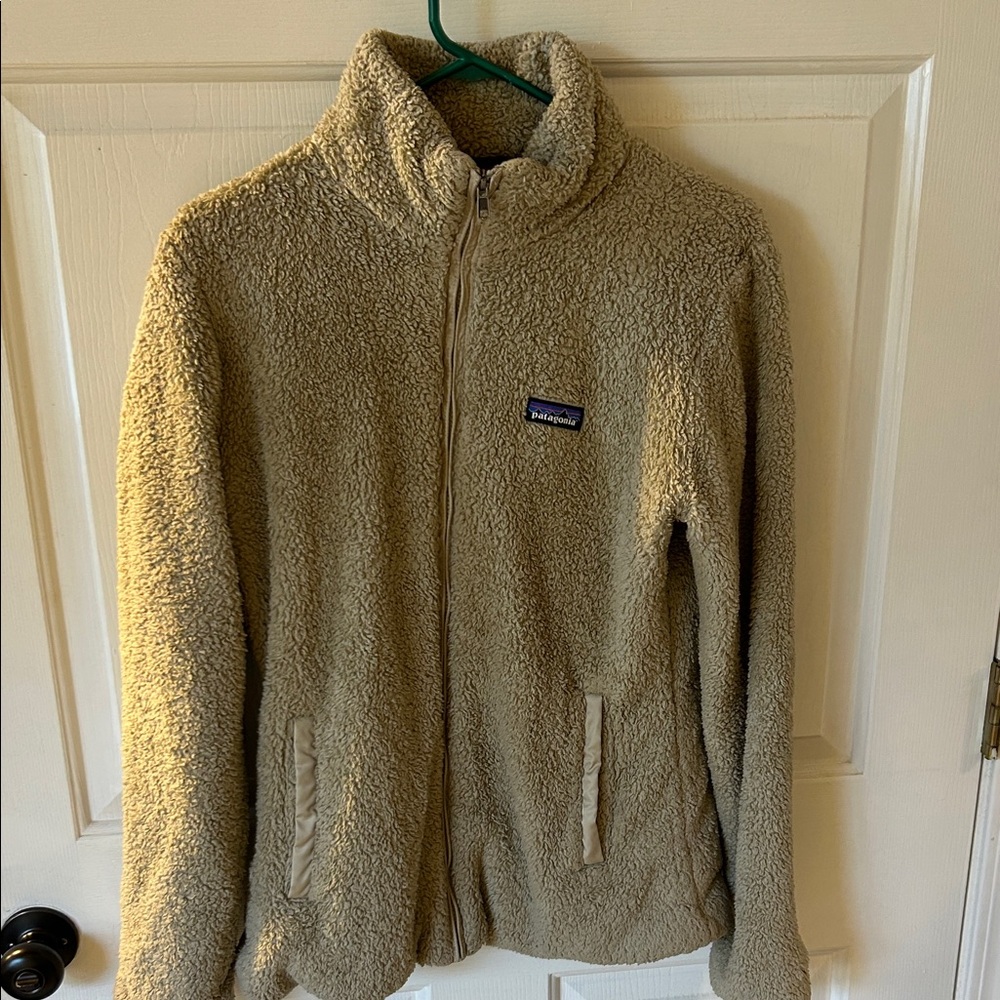 Patagonia Beige Fleece Jacket